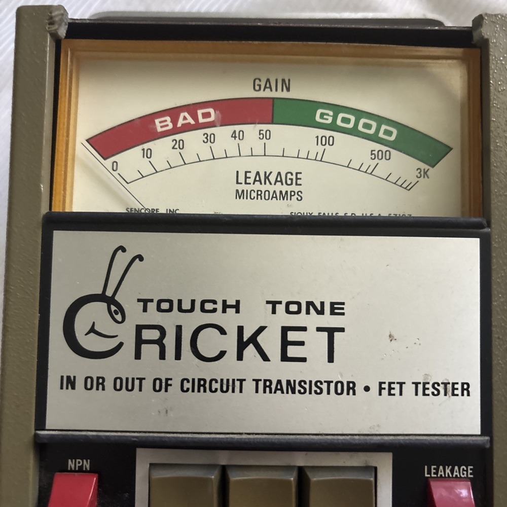 Working Touch Tone Circuit Transistor FET Tester Tester - Picture 2 of 5